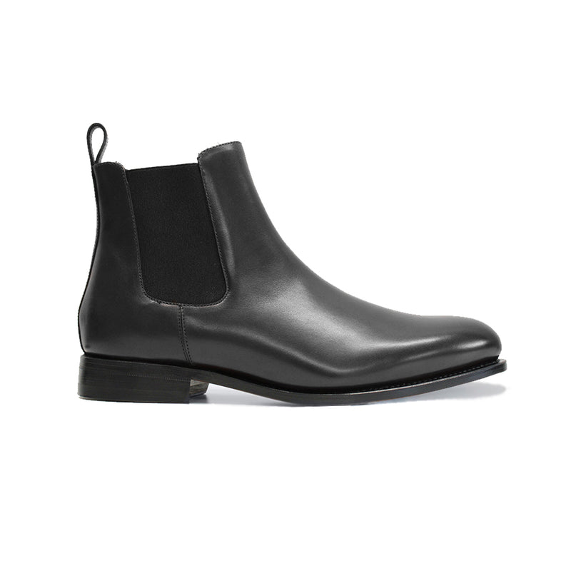 Lords Club Chelsea Boot - Black Box Calf